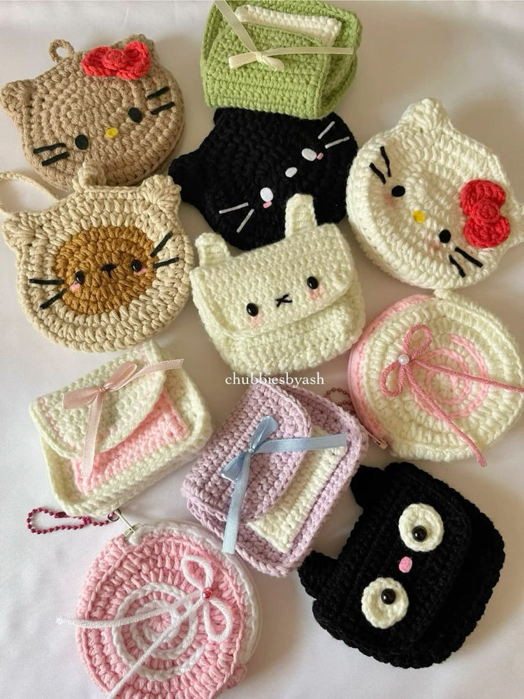Handmade Crochet Accessories | Keychains, Hair Pins & More - ArmyBlink