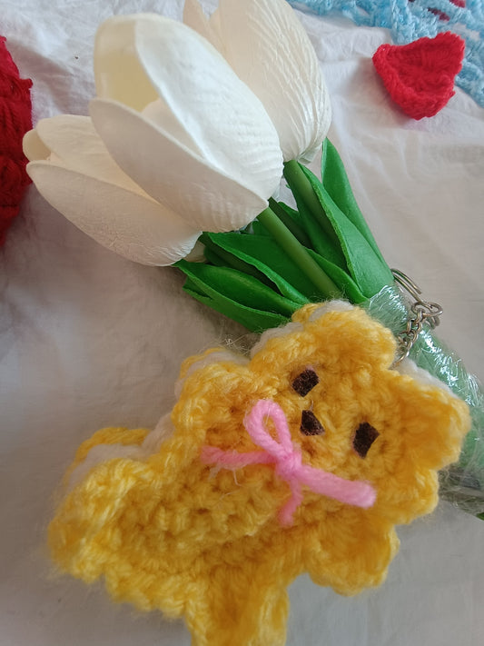 Gingerbread Cookie Handmade Cookie Keychain UK | Cute Unique Gift