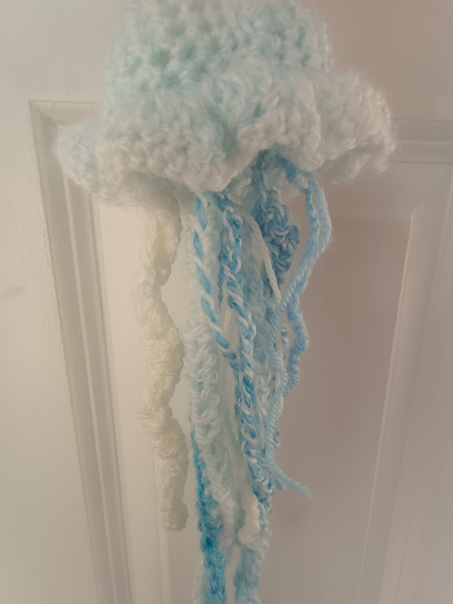 Ocean Dream Crochet Jellyfish Keychain 🪼💙