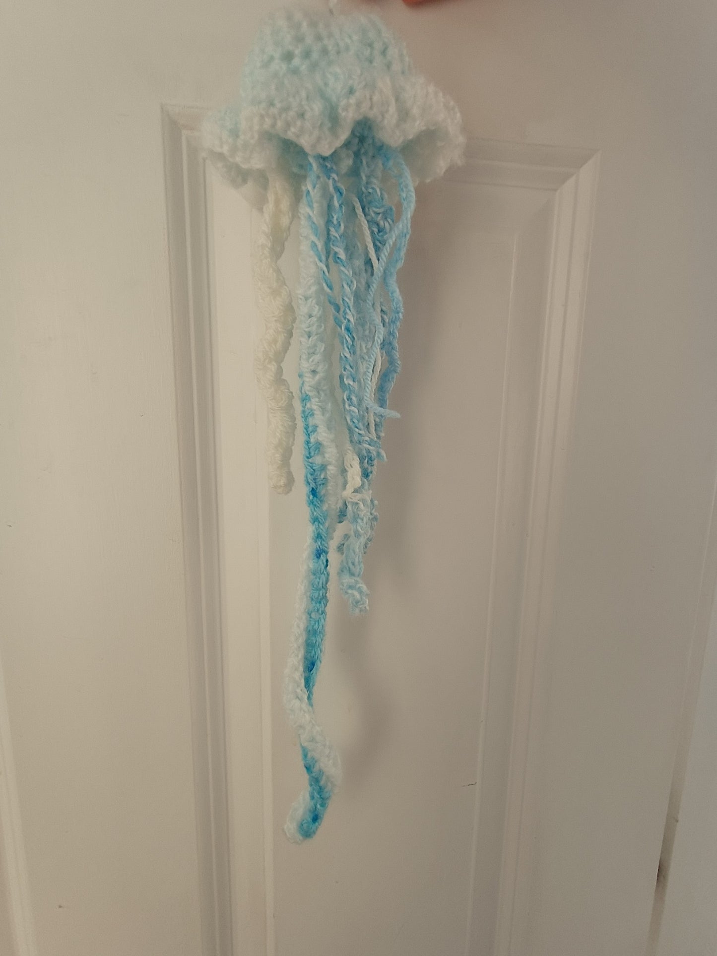 Ocean Dream Crochet Jellyfish Keychain 🪼💙