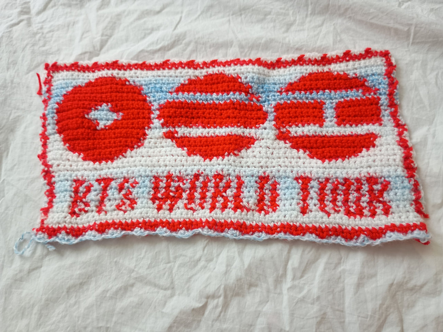 BTS ARIRANG WORLD TOUR  inspired TAPESTRY CROHET